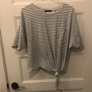Striped top from boutique